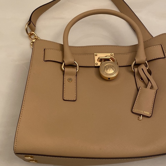 NWOT Michael Kors med Hamilton satchel. - Picture 2 of 13